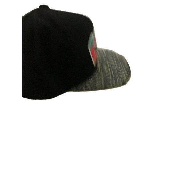 Vintage San‎ Antonio Spurs Flat Bill SnapBack Hat Mitchell Ness Hardwood Classic - Picture 8 of 9